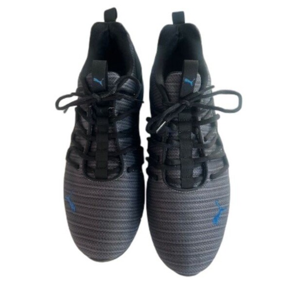 PUMA Mens Axelion Ridge Cross Trainer Iron Gate Black and Blue  Size 11.5 Mwd - Picture 3 of 7